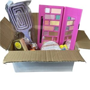 Pink and Purple Lip Balm & Gloss Collection